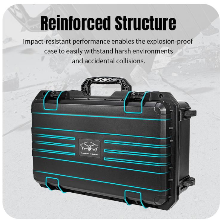 Portable Box Sealed Waterproof Trolley Suitcase For DJI Mavic 4 Pro / Mavic 3 / Air 3, For DJI Mavic 4 Pro / Mavic 3 / Air 3
