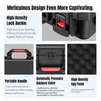 For DJI Mini 5 Pro STARTRC Waterproof ABS Suitcase Shoulder Storage Box, For DJI Mini 5 Pro