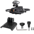 For DJI Avata 2 Sunnylife Action Camera Holder Mount Drone Light Bracket, For DJI Avata 2 For DJI Avata 2
