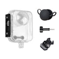 For DJI Osmo 360 50m Depth Waterproof Housing Case with Lens Silicone Cap, For DJI Osmo 360 For DJI Osmo 360