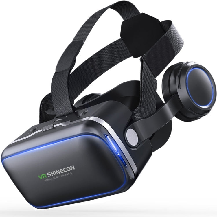 VR SHINECON G04E Virtual Reality 3D Video Glasses Suitable for 3.5 inch - 6.0 inch Smartphone with HiFi Headset – Durable Build, Easy to Use