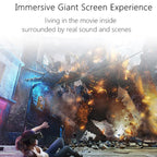 VR SHINECON G04E Virtual Reality 3D Video Glasses Suitable for 3.5 inch - 6.0 inch Smartphone with HiFi Headset – Durable Build, Easy to Use