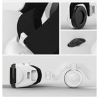 VR SHINECON G06E Virtual Reality 3D Video Glasses Suitable for 4.7 inch - 6.1 inch Smartphone with Headset, G06E – Durable Build, Easy to Use