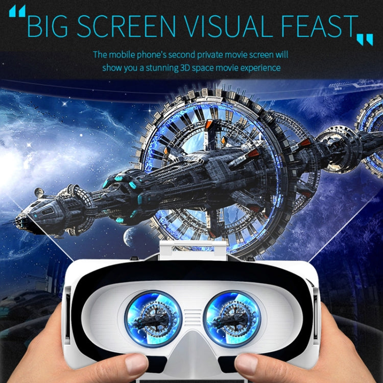 VR SHINECON G06E Virtual Reality 3D Video Glasses Suitable for 4.7 inch - 6.1 inch Smartphone with Headset, G06E – Durable Build, Easy to Use