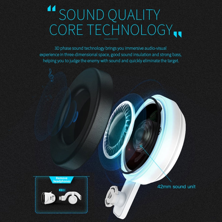 VR SHINECON G06E Virtual Reality 3D Video Glasses Suitable for 4.7 inch - 6.1 inch Smartphone with Headset, G06E – Durable Build, Easy to Use