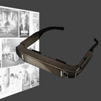 VISION-800 Android 4.4 1GB+2GB Super Smart Retina Glasses 3D VR Virtual Reality Headsets with 5.0MP Camera, Support WiFi, Bluetooth, TF Card, Video Recording Default Title