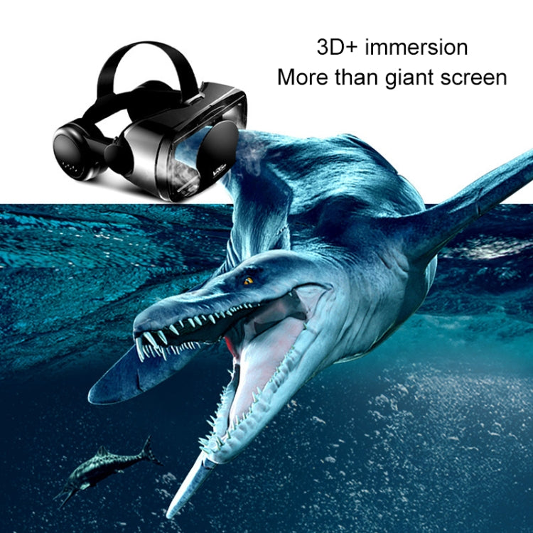 VRG Pro Audio Video Version Blu-ray Coated Lenses All-in-one Mobile Phone 3D VR Glasses, Blu-ray Coated Lenses – Durable Build, Easy to Use