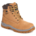 Dewalt Titanium Waterproof Leather Work Safety Boot Various Colours Honey