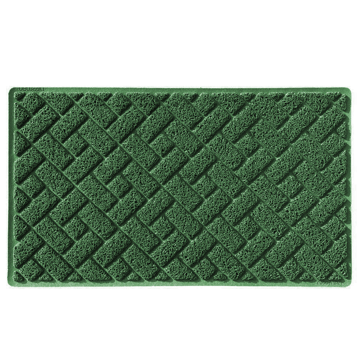 Diamond Doormat 75x44cm Green
