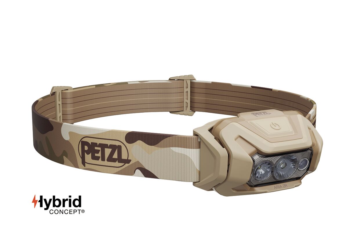 Petzl ARIA 2R RGB (Various Colours) Camouflage
