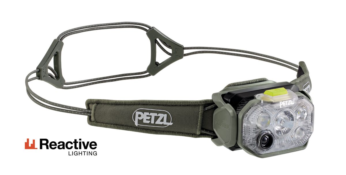 Petzl SWIFT® RL Headlamp (Various Colours) 1200 Lumens (Updated 2026 Version)
