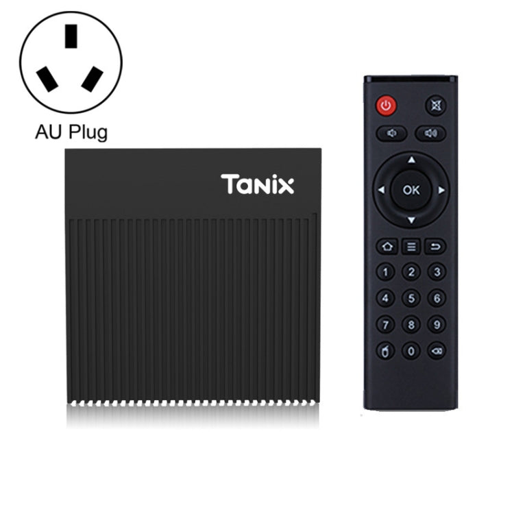 Tanix X4 Android 11 Smart TV Box, Amlogic S905X4 Quad Core, 4GB+64GB, Dual Wifi, BT, 4GB+64GB 4GB+64GB AU Plug