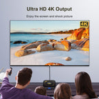 HK1 RBOX-H8S 4K Ultra HD Android 12.0 Smart TV Box with Remote Control, Allwinner H618 Quad-Core, 2GB+16GB, 2GB+16GB
