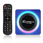 Acrylic X88 Pro 13 8K Ultra HD Android 13.0 Smart TV Box with Remote Control, RK3528 Quad-Core, 4G+64GB, 4G+64GB 4G+64GB AU Plug