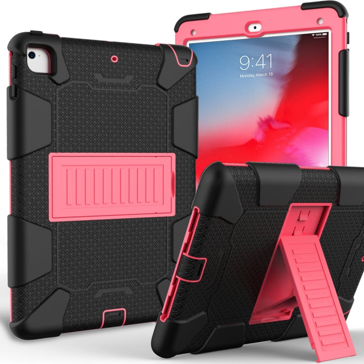 Holder – Shockproof, Silicone (iPad 9) Black+Red