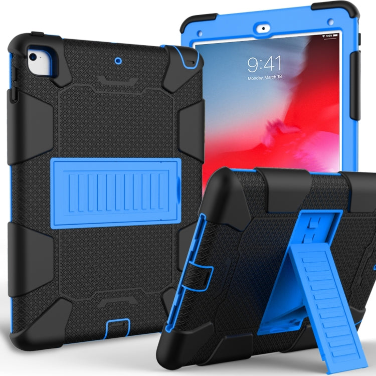 Holder – Shockproof, Silicone (iPad 9) Black+Blue
