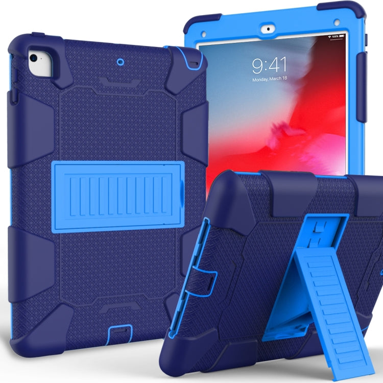 Holder – Shockproof, Silicone (iPad 9) Navy Blue+Blue