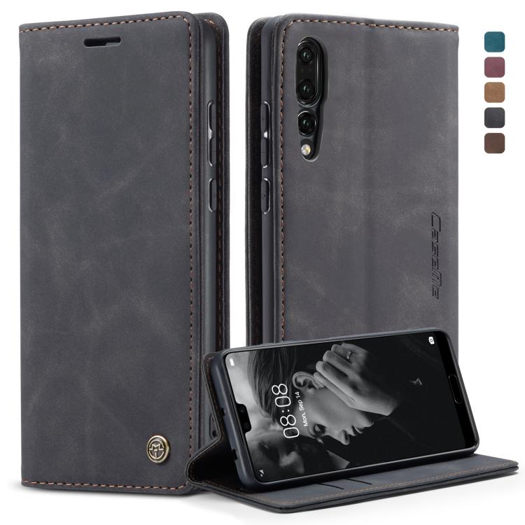 CaseMe-013 Detachable Multifunctional Horizontal Flip Leather Case with Card Slot & Holder & Zipper Wallet & Photo Frame for Huawei P20 Pro – Card Slot, Flip, Leather, For Huawei P20 Pro