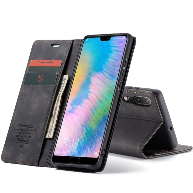 CaseMe-013 Detachable Multifunctional Horizontal Flip Leather Case with Card Slot & Holder & Zipper Wallet & Photo Frame for Huawei P20 Pro – Card Slot, Flip, Leather, For Huawei P20 Pro