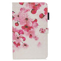 3D Horizontal Flip Leather Case with Holder & Card Slots, For Galaxy Tab A 10.1 (2019), For Galaxy Tab A 10.5 For Galaxy Tab A 10.1 (2019) Red Flower