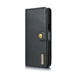 DG.MING Crazy Horse Texture Flip Detachable Magnetic Leather Case with Holder & Card Slots & Wallet, for Galaxy S10 5G