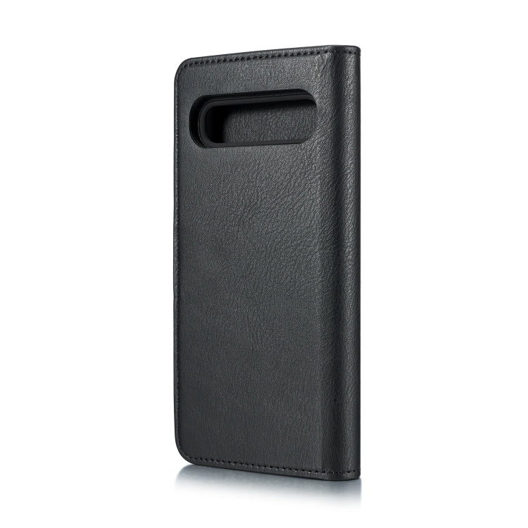 DG.MING Crazy Horse Texture Flip Detachable Magnetic Leather Case with Holder & Card Slots & Wallet, for Galaxy S10 5G