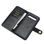 DG.MING Crazy Horse Texture Flip Detachable Magnetic Leather Case with Holder & Card Slots & Wallet, for Galaxy S10 5G