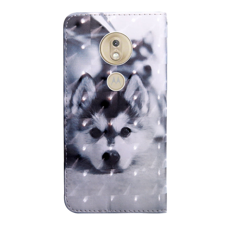 3D Painting Pattern Coloured Drawing Horizontal Flip TPU + PU Leather Case with Holder & Card Slots & Wallet – Card Slot, Flip, Leather, For Motorola MOTO G7 Play EU /  US Version, For Motorola MOTO G7 Power EU /  US Version