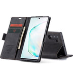 CaseMe-013 Multifunctional Horizontal Flip Leather Case with Card Slot & Holder, For Galaxy Note 10