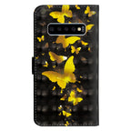 3D Painting Pattern Horizontal Flip TPU + PU Leather Case with Holder & Card Slots & Wallet, For Galaxy S10+, For Galaxy Note9