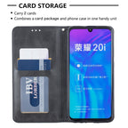 Rhombus Texture Horizontal Flip Magnetic Leather Case with Holder & Card Slots & Wallet – Magnetic, Card Slot, Flip, For Huawei P Smart+ 2019 / Honor 10i (Honor 20 lite), For Huawei Y7 (2019) / Y7 Prime (2019)