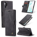 CaseMe-013 Multifunctional Horizontal Flip Leather Case with Card Slot & Holder & Wallet for Galaxy Note 10+, For Galaxy Note 10+ For Galaxy Note 10+ Black