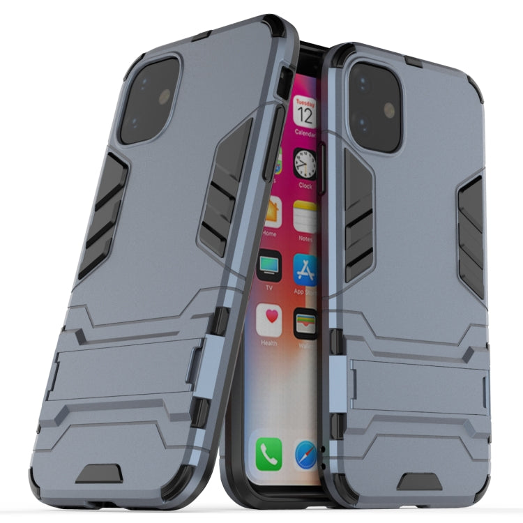 Case – Shockproof (OPPO Realme 3) For iPhone 11 Navy