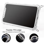 Four-Corner Anti-Fall Trasparent TPU Mobile Phone Case With Lanyard for... (iPhone) #2