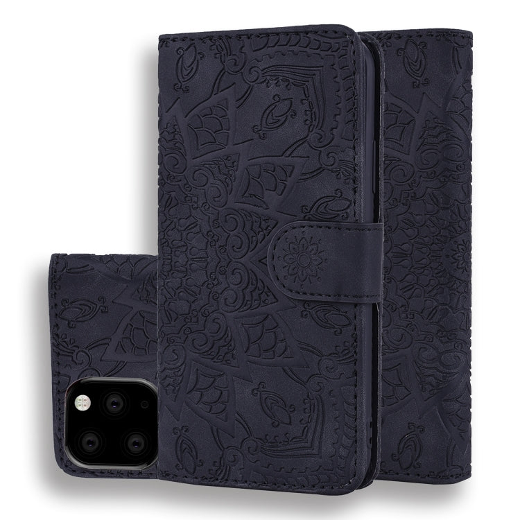 Case – 6.5" Screen, Leather, Foldable for iPhone 11 Pro Max (6.5 inch) Black