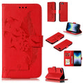 Case – Leather (iPhone SE 2022) For iPhone SE 2022 SE 2020 8 7 Red
