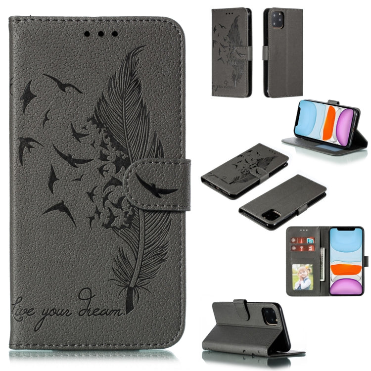 Case – Leather (iPhone SE 2022) For iPhone 11 Gray