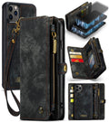 CaseMe-008 Case – Leather (iPhone 11 Pro) For iPhone 11 Pro Black