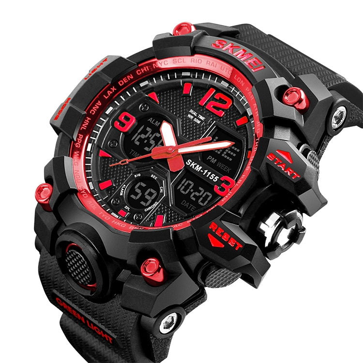 Wrist Watch – 1155B Multifunctional Men Outdoor Sports Noctilucent Waterproof Large...