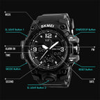 Wrist Watch – 1155B Multifunctional Men Outdoor Sports Noctilucent Waterproof Large...