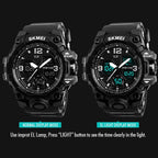 Wrist Watch – 1155B Multifunctional Men Outdoor Sports Noctilucent Waterproof Large...