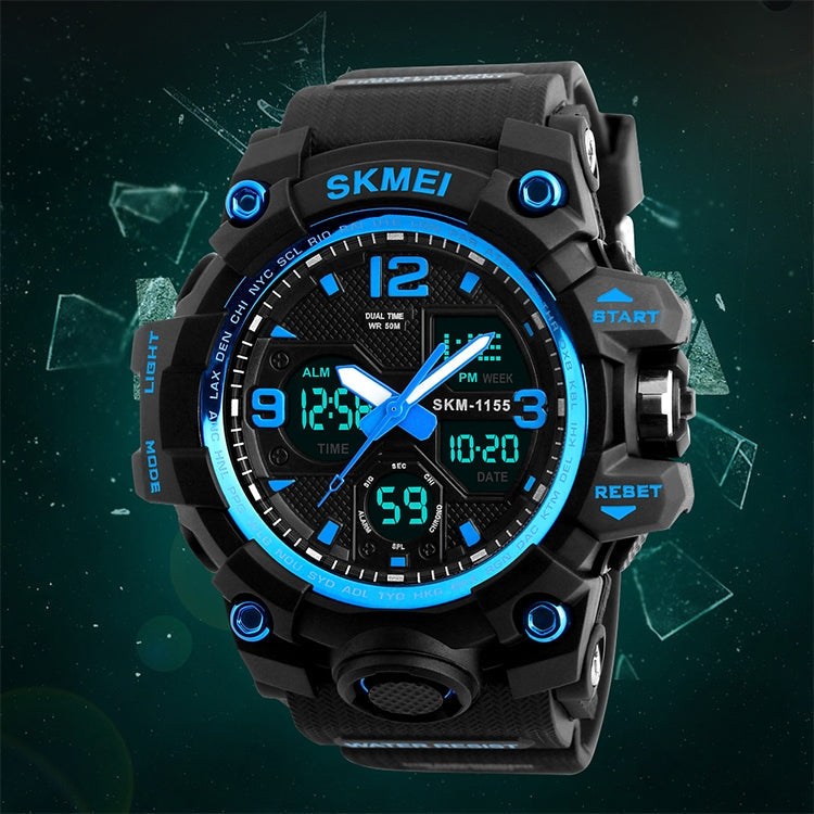 Wrist Watch – 1155B Multifunctional Men Outdoor Sports Noctilucent Waterproof Large...