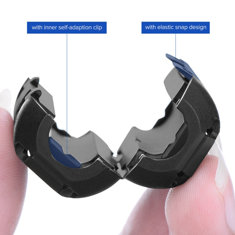 UGREEN Detachable Snap Type Filter Anti-interference Magnetic Ring for Round Audio Video Cable, Diameter: 7.3mm – Magnetic