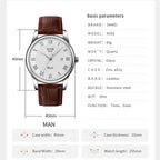 Wrist Watch – 9058 Multifunctional Outdoor Fashion Waterproof Silver Shell Quartz...