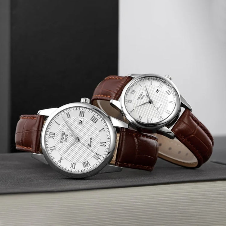 Wrist Watch – 9058 Multifunctional Outdoor Fashion Waterproof Silver Shell Quartz...