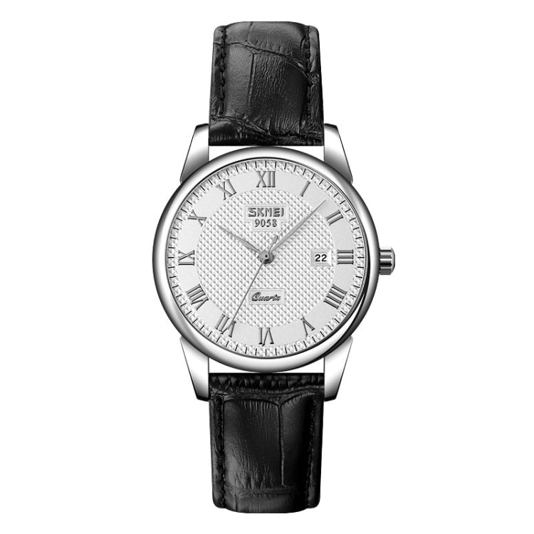 Wrist Watch – 9058 Multifunctional Outdoor Fashion Waterproof Silver Shell Quartz... EDA00092301C