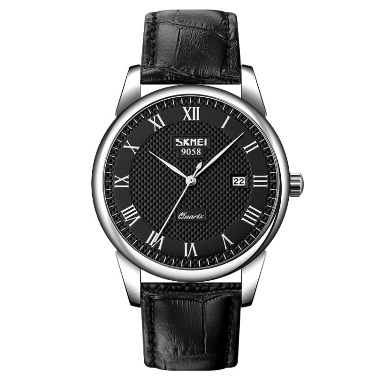Wrist Watch – 9058 Multifunctional Outdoor Fashion Waterproof Silver Shell Quartz... EDA00092301D