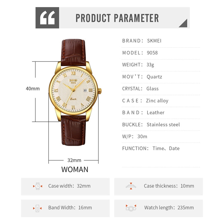 Wrist Watch – 9058 Multifunctional Outdoor Fashion Waterproof Gold Shell Quartz Wrist...