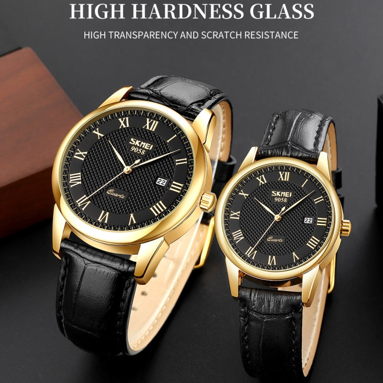 Wrist Watch – 9058 Multifunctional Outdoor Fashion Waterproof Gold Shell Quartz Wrist...