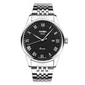 Wrist Watch – 9058 Multifunctional Outdoor Fashion Waterproof Steel Strip Quartz... Men Style Black